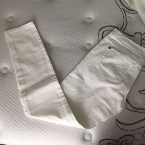 Jessica Simpson white jeans